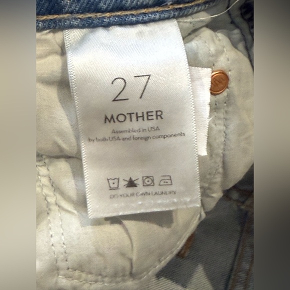 MOTHER HIGH WAISTED RIDER SKIMP The Confession Size 27 - Picture 7 of 14